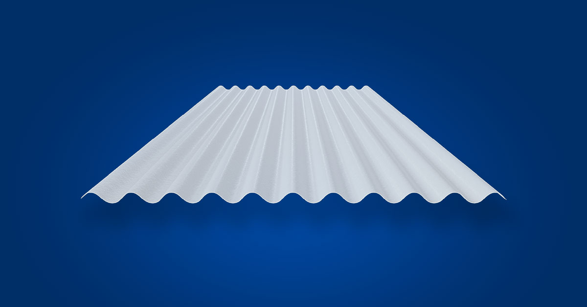 Lámina Poliacrílica Acripol LA 11 (O-100) Ondulada de 100 cm