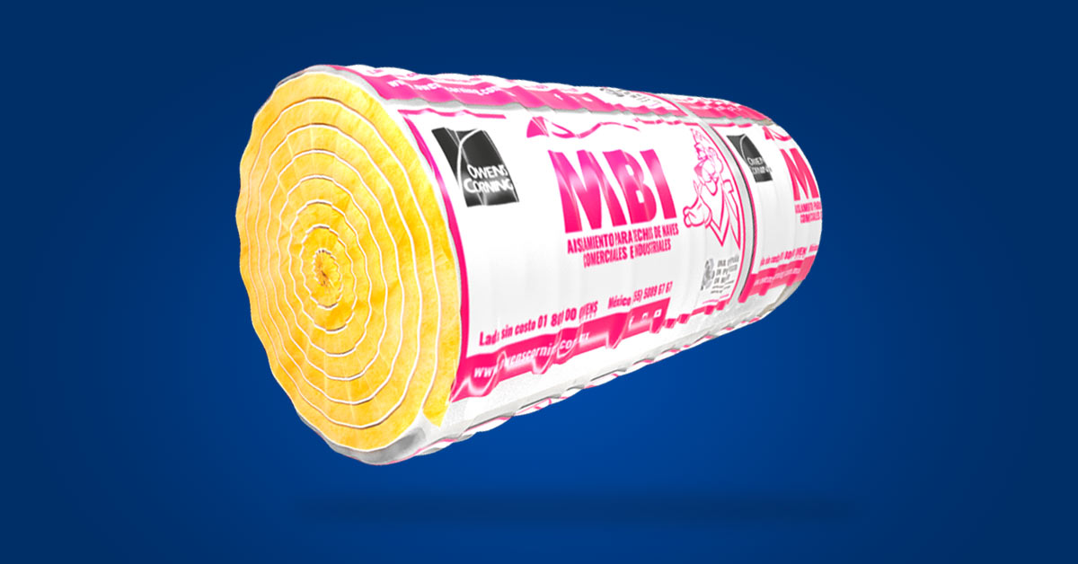 Aislante MBI Owens (Fibra de vidrio)