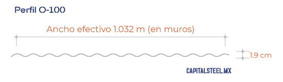 Geometría del Perfil O-100