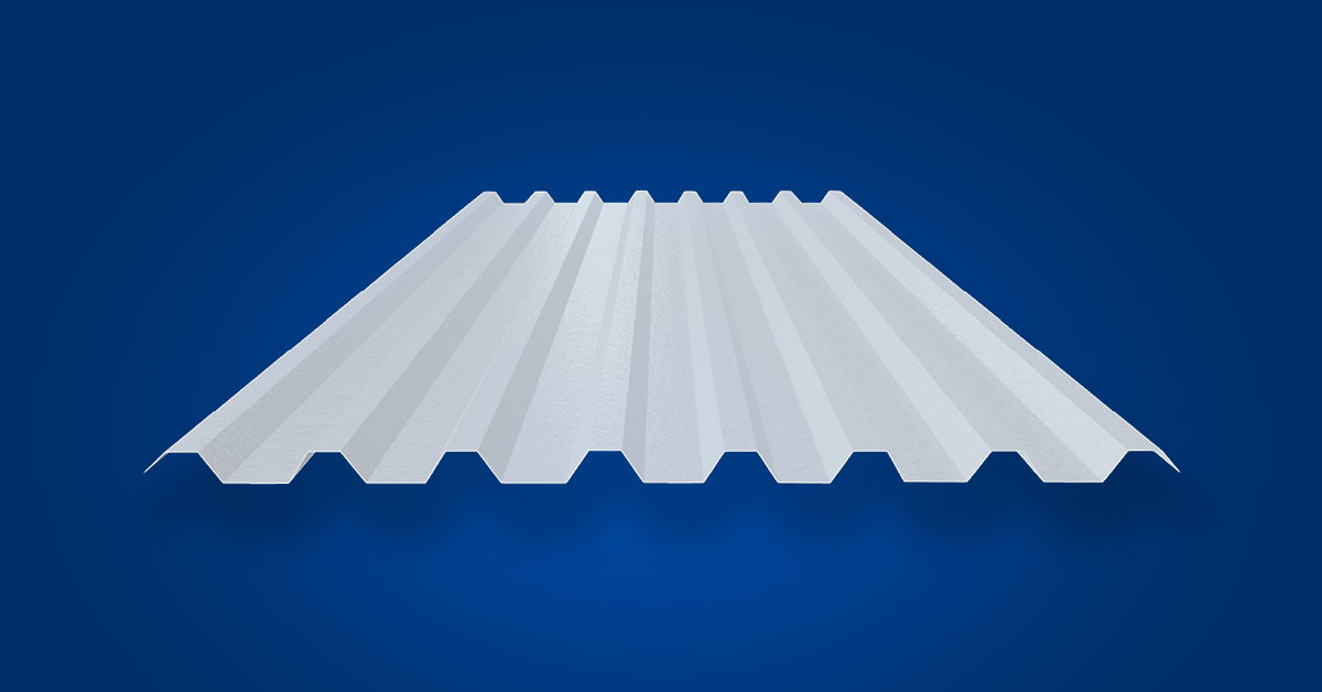 Lámina Poliacrílica Acripol LA 70 R-101 Rectangular de 107 cm