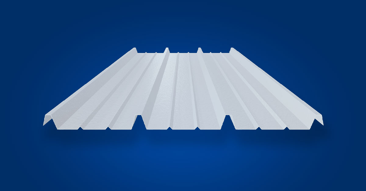 Lámina Poliacrílica Ultra LA 72 Galvatecho 1 1/2″ Rectangular de 110 cm